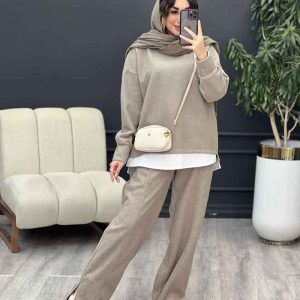 ست بلوز و شلوار روناک کد 5488