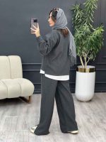 ست بلوز و شلوار روناک کد 5488 - تصویر 4