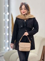 بارانی ژیله دار ساینا کد 5532 - تصویر 12