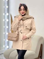 بارانی ژیله دار ساینا کد 5532 - تصویر 21