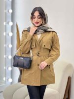 بارانی ژیله دار ساینا کد 5532 - تصویر 4