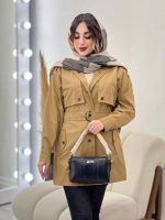 بارانی ژیله دار ساینا کد 5532 - تصویر 19