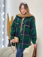 شکت چهارخونه دو جیب سوفیا کد 5478 - تصویر 22