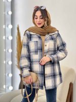 شکت چهارخونه دو جیب سوفیا کد 5478 - تصویر 29