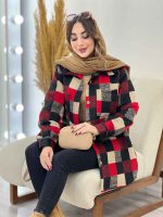 شکت چهارخونه دو جیب سوفیا کد 5478 - تصویر 44