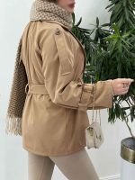 بارانی چهاردکمه متینا کد 5574 - تصویر 5