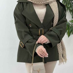 بارانی چهاردکمه متینا کد 5574