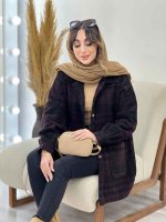 شکت چهارخونه دو جیب هستی کد 5581 - تصویر 13