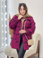 شکت چهارخونه دو جیب هستی کد 5581 - تصویر 2