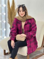 شکت چهارخونه دو جیب هستی کد 5581 - تصویر 12