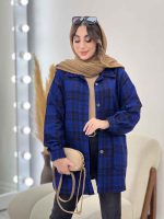 شکت چهارخونه دو جیب هستی کد 5581 - تصویر 5