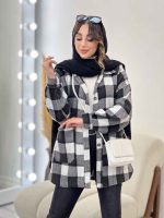 شکت چهارخونه دو جیب هستی کد 5581 - تصویر 4