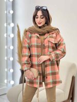 شکت چهارخونه دیبا کد 5596 - تصویر 24