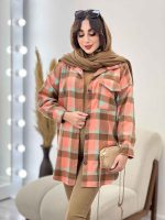 شکت چهارخونه دیبا کد 5596 - تصویر 6
