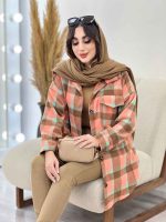 شکت چهارخونه دیبا کد 5596 - تصویر 18