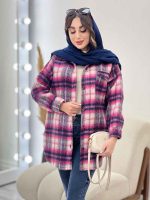شکت چهارخونه دیبا کد 5596 - تصویر 10