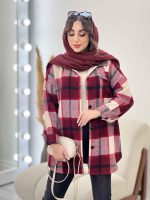 شکت چهارخونه دیبا کد 5596 - تصویر 3