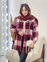 شکت چهارخونه دیبا کد 5596 - تصویر 9