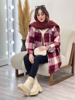 شکت چهارخونه دیبا کد 5596 - تصویر 22