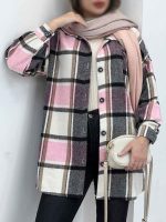 شکت چهارخونه دیبا کد 5596 - تصویر 5