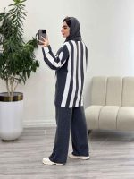 ست بافت راه راه مهناز کد 5603 - تصویر 18