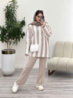 ست بافت راه راه مهناز کد 5603 - تصویر 8