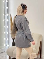بارانی جیب پیله کامیلا کد 5547 - تصویر 9