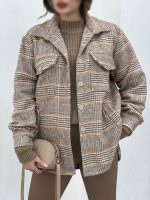 شکت چهارخونه جیب پاکتی ثنا کد 5614 - تصویر 9