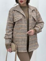 شکت چهارخونه جیب پاکتی ثنا کد 5614 - تصویر 16