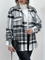 شکت چهارخونه جیب پاکتی ثنا کد 5614 - تصویر 14