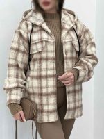 شکت چهارخونه کلاهدار پینار کد 5617 - تصویر 14