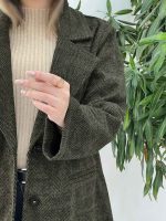 پالتو دو دکمه نیلیا کد 5626 - تصویر 7