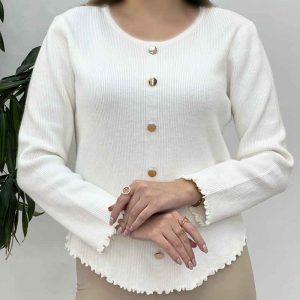 بافت یقه گردپایین دالبر کد 5598