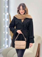 بارانی سرجیب دوبل ژیله دار کد 5608 - تصویر 8