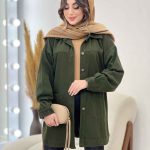مانتو کتان دو جیب بنیتا کد 5611