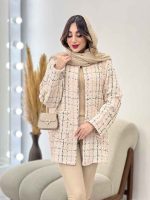 پالتو دو جیب مهتا کد 5527 - تصویر 18