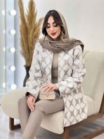 پالتو جلو باز مغزی دوزی کد 5592 - تصویر 7