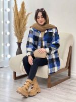 شکت چهارخونه دو جیب تبسم کد 5593 - تصویر 28