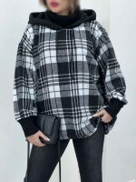 هودی چهارخونه پایین گت مهدیس کد 5651 - تصویر 32