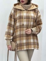 هودی چهارخونه پایین گت مهدیس کد 5651 - تصویر 26