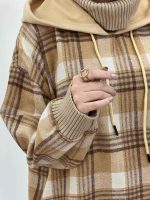 هودی چهارخونه پایین گت مهدیس کد 5651 - تصویر 19