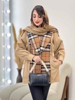 بارانی ترکیبی بغل کش کد 5449 - تصویر 7