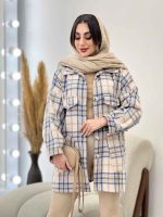 شکت چهارخونه جیب نما جانان کد 5669 - تصویر 19