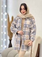 شکت چهارخونه جیب نما جانان کد 5669 - تصویر 11