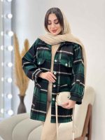 شکت چهارخونه جیب نما جانان کد 5669 - تصویر 18