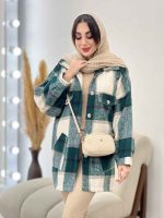 شکت چهارخونه جیب نما جانان کد 5669 - تصویر 17