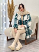 شکت چهارخونه جیب نما جانان کد 5669 - تصویر 28