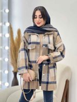 شکت چهارخونه جیب نما جانان کد 5669 - تصویر 27
