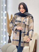 شکت چهارخونه جیب نما جانان کد 5669 - تصویر 16