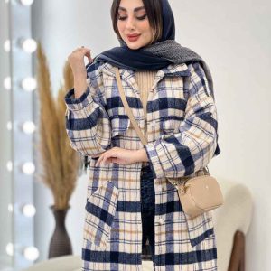 شکت چهارخونه جیب نما جانان کد 5669